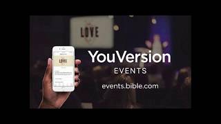 Creating YouVersion Event