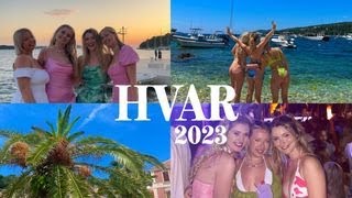 The ULTIMATE Croatia Trip Part Two - HVAR | Carpe Diem, Sunsets and Swimming | London girls