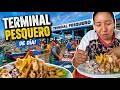 😱 ASÍ ES EL TERMINAL PESQUERO DE DÍA 🇵🇪 ¡PESCADO BARATO Y FRESCO PARA COMPRAR EN LIMA! CEVICHE RI