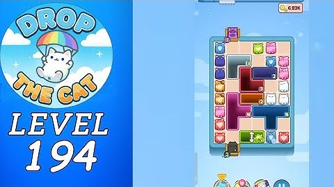 Drop The Cat Level 194 Walkthrough