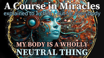 Lesson 294: My body is a wholly neutral thing. ACIM explained to a child (but for everybody)