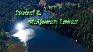 Drone Flight - Isobel and McQueen Lakes, north of Kamloops BC - Sept 15, 2021 - Mavic 2 Pro - HLG 4K