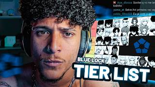 A TERRÍVEL TIER LIST DE BLUE LOCK DO ANIRAP!