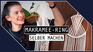 Easy Macramé Ring for Beginners | Tutorial | DIY Boho Style