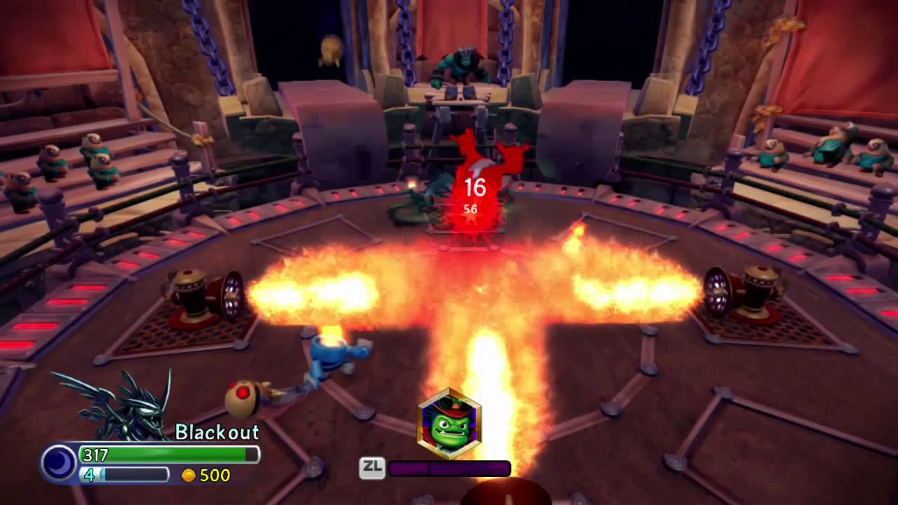 Skylanders: Trap Team: Brock's Arena Challenges: Brock's Rumble Clubhouse Part 1  (Wii U)