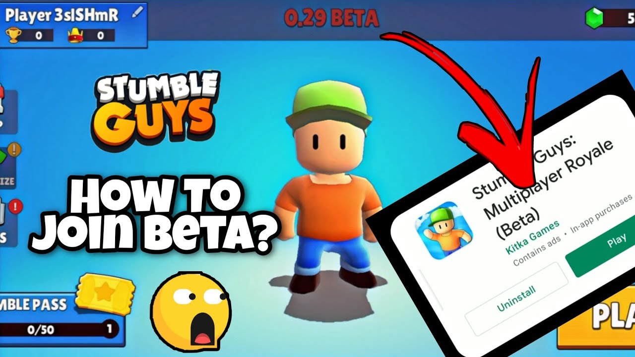 Como ser beta tester do stumble guys#stumbleguysbeta #betatester