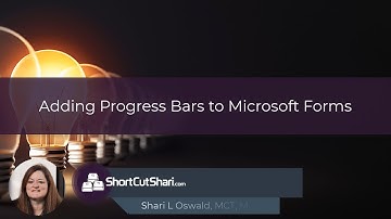 TIP!Tuesday - Adding a Progress Bar to Microsoft Forms