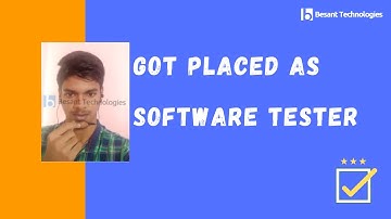 Besant Technologies Marathahalli Review | Gunasekaran Got Placed | Software Testing Courses with Job