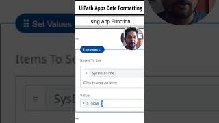 UiPath Apps Date Formatting #shorts screenshot 3
