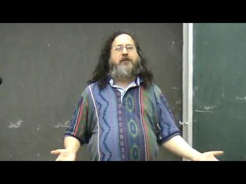 Ричард Столлман в МГУ (Москва, 2008)/Stallman MSU (Moscow) 2008.03.03