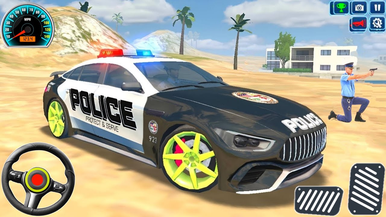 العاب سيارات الشرطة العاب اندرويد - Police Simulator 2024 - Android Gameplay 