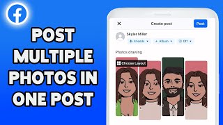 How To Post Multiple Photos In One Post On Facebook | Upload Multiple Pictures In Facebook Post