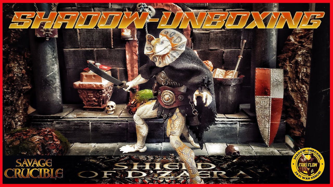 🔥 Shield of D' Zaera 🔥 Savage Crucible ​​ SHADOW-UNBOXING 