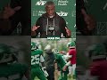 Coach Glenn reacts to Garrett Wilson's incredible TD: "You Smile" #nyjets @#nfl