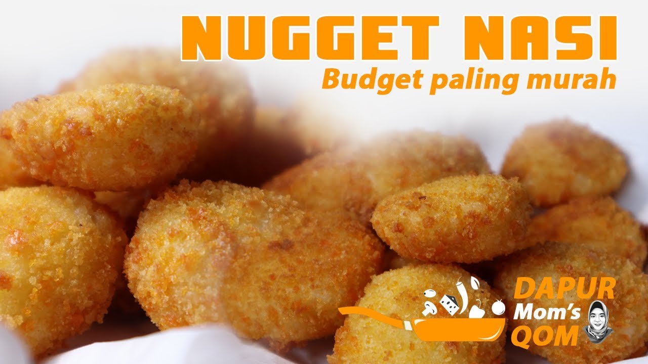 Cara Membuat Nugget Homemade Cuman Pake Nasi Dan Tepung Nugget Nasi Dapur Moms Qom