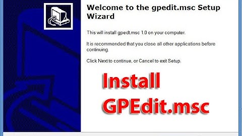 GPEdit.msc Windows 8.1 Missing