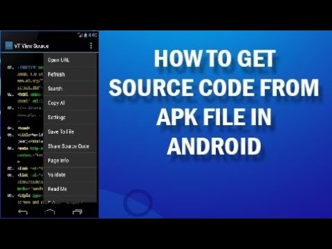 How to extract source code from any app