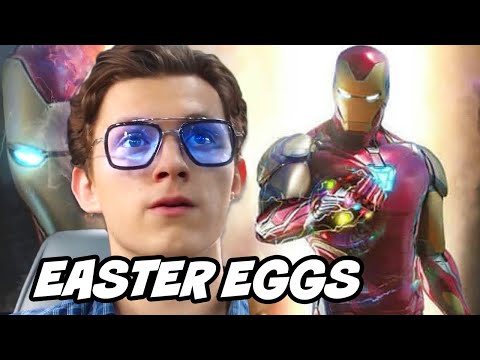 Avengers Endgame Ending Scene - Spider Man Hidden Easter Eggs Breakdown