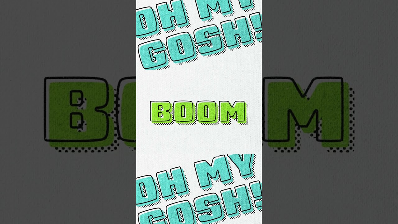 Retro Comic Print Text Effect Download