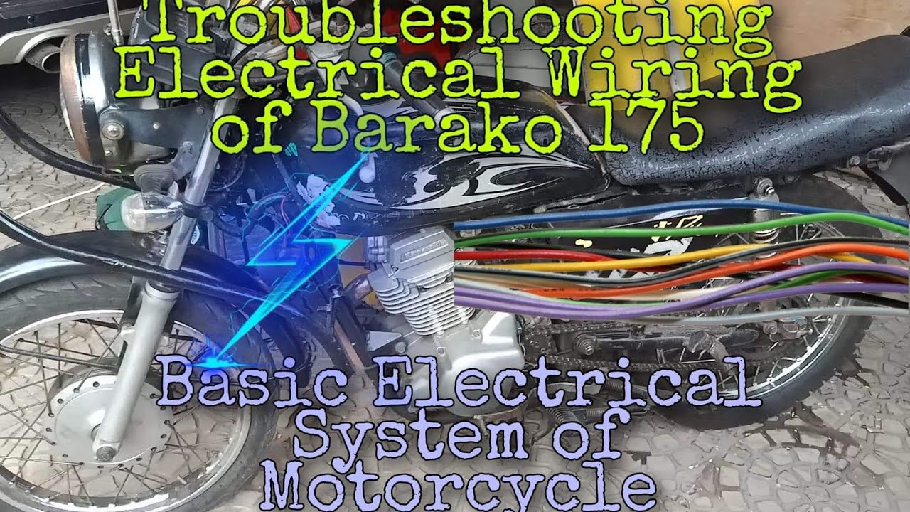 Electrical Wiring Kawasaki Barako 175 / Diagram 1980 Kz1000 Wiring