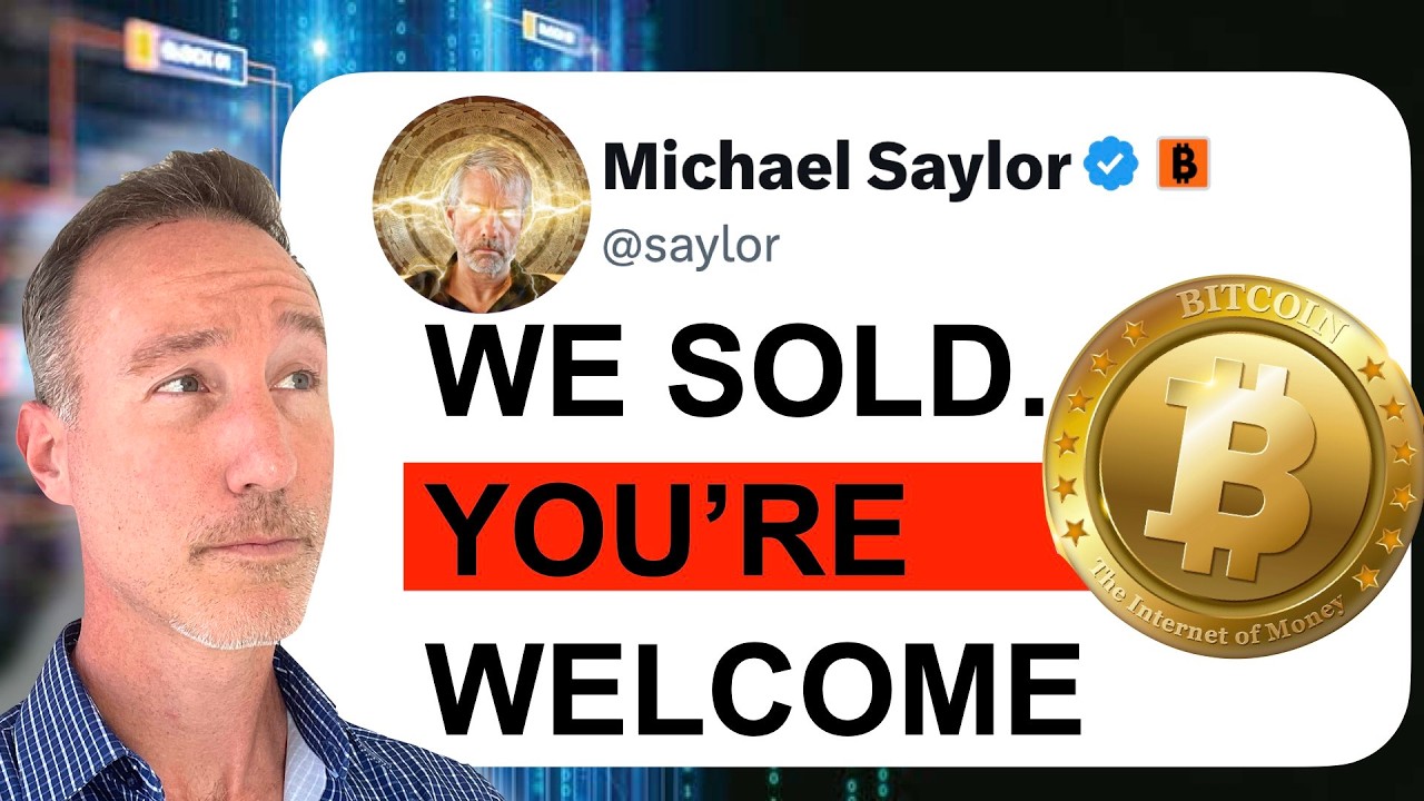 تصویر کوچک Saylor's Bitcoin Sell-Off Turned Me Bullish.