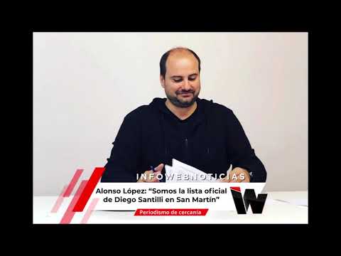 Ramiro Alonso López 28/07/21 - Entrevista de Adrián Cordara en Infowebnoticias RADIO