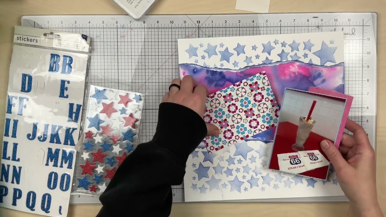 Scrapbook Process: Yum // #30dscbl20 // Day 4