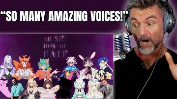 Pro Vocal Reacts: VTuber Community Sings Ironmouse’s  ‘The Music Box of Fate’ FUNDRAISER