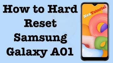 How to Factory Reset Samsung Galaxy A01 | Hard Reset Samsung Galaxy A01 | NexTutorial