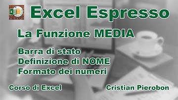 La Funzione MEDIA Excel - Excel Espresso