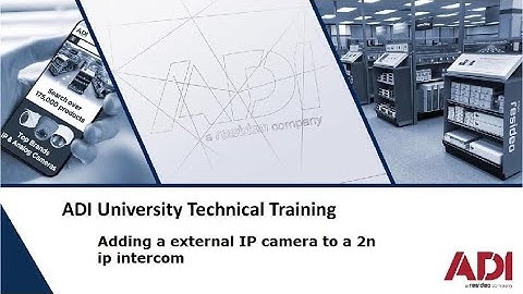 Vanderbilt ACT10- Keypad Setup and Adding Codes