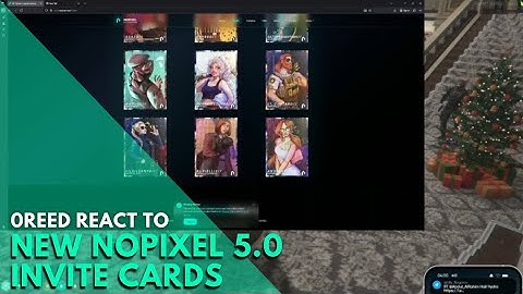 0Reed React to New Nopixel Invite Cards | Nopixel