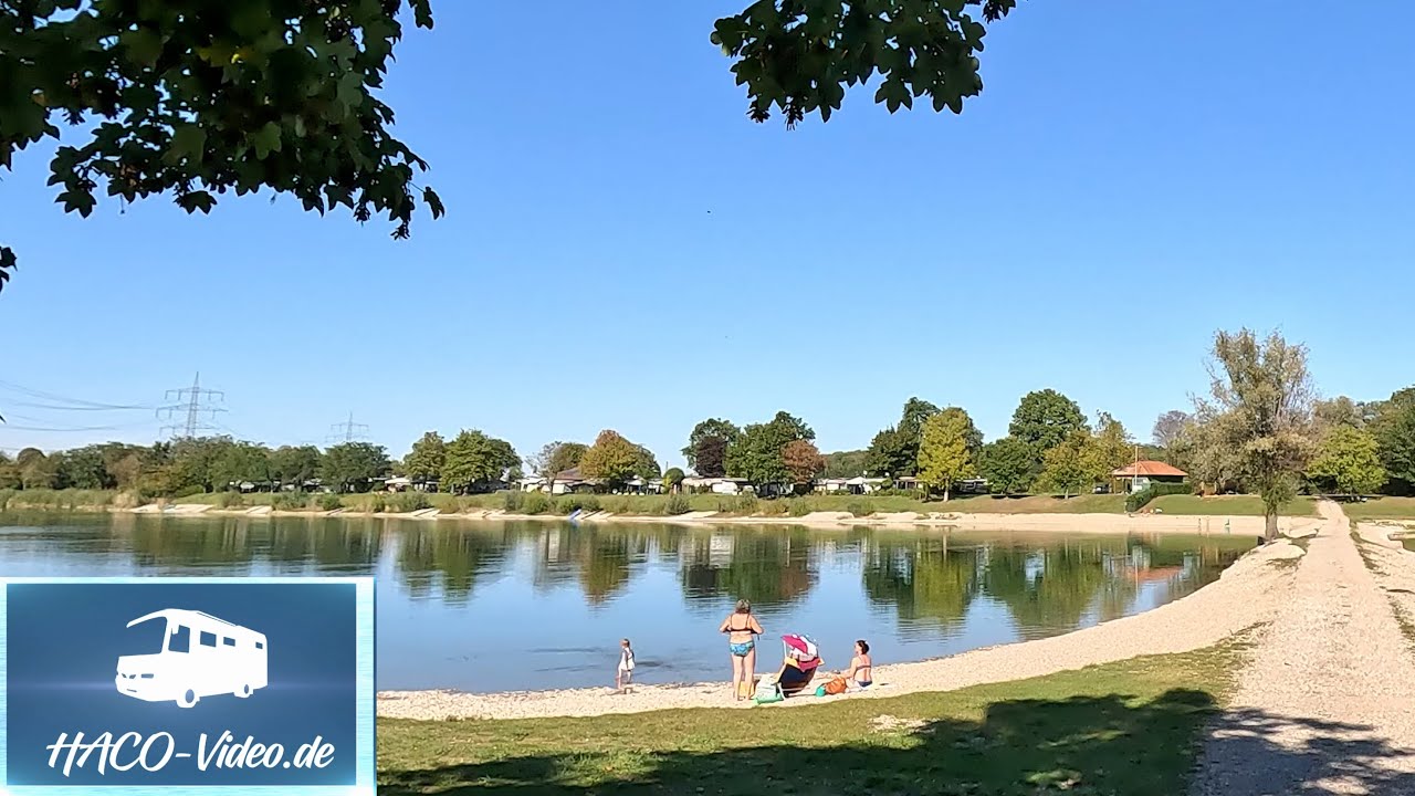 Camping und Stellplatz Müllersee am Kaiserstuhl. Badesee, Fahrradfahren, Wandern, nahe der A 5