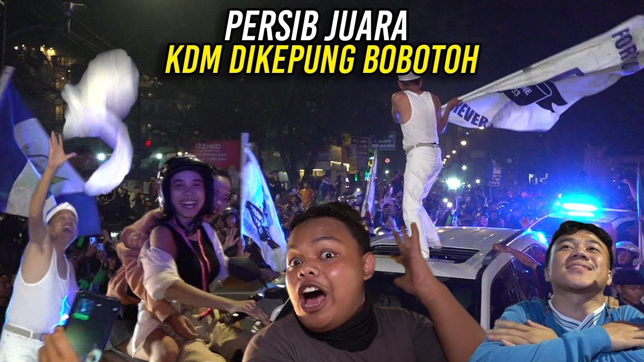 PERSIB JUARA | HEBOH KDM DIKEPUNG BOBOTOH | INI YANG TERJADI