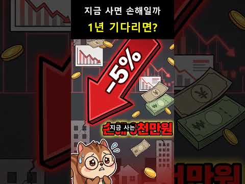 금리 7% 시대, 6억 아파트 지금 사면 1년 뒤 손해 보는 금액 계산해 보니
