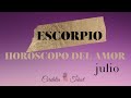 #escorpio #tarot #horoscopo ESCORPIO! UN GIRO INESPERADO DEL DESTINO. HOROSCOPO TAROT DEL AMOR JULIO