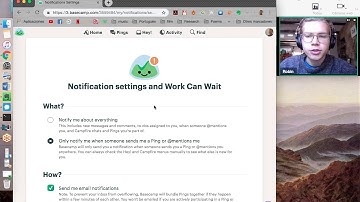 How to turn off notifications on Basecamp