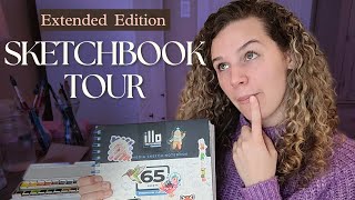 FINISHED SKETCHBOOK TOUR!!! | (Extended Version)