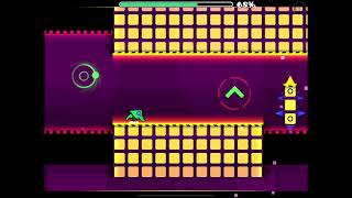 Beating sub zero level in geometry dash!