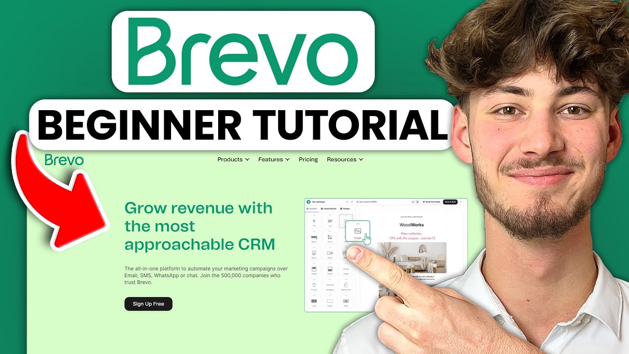 Outline Video Complete Brevo Beginner Tutorial (2024 Step-by-Step Beginner Guide)