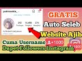 Cara Menambah Followers Instagram Gratis - Real Bertambah