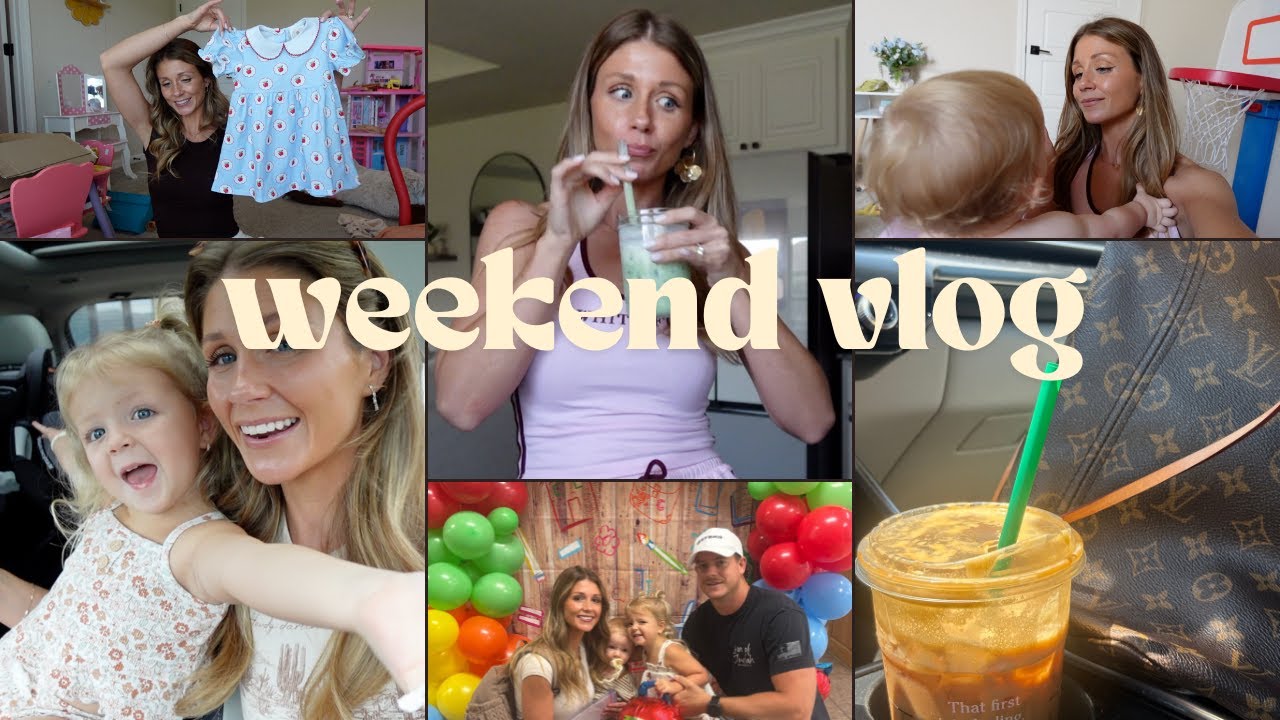 WEEKEND VLOG: mommy daughter date, preschool shopping + HUGE haul!!