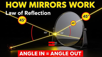 How Mirrors Work - Law of Reflection Physics Explained