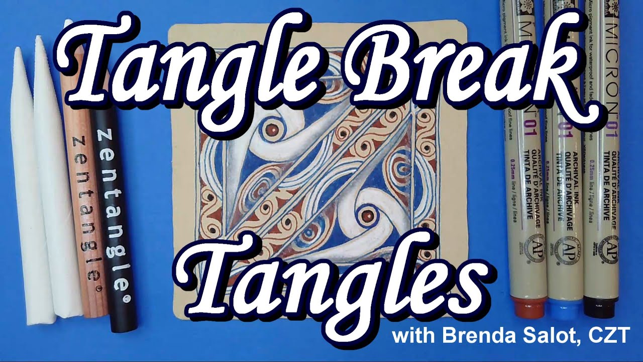 TANGLE BREAK TANGLES (aura, crescent moon, ibex, well)