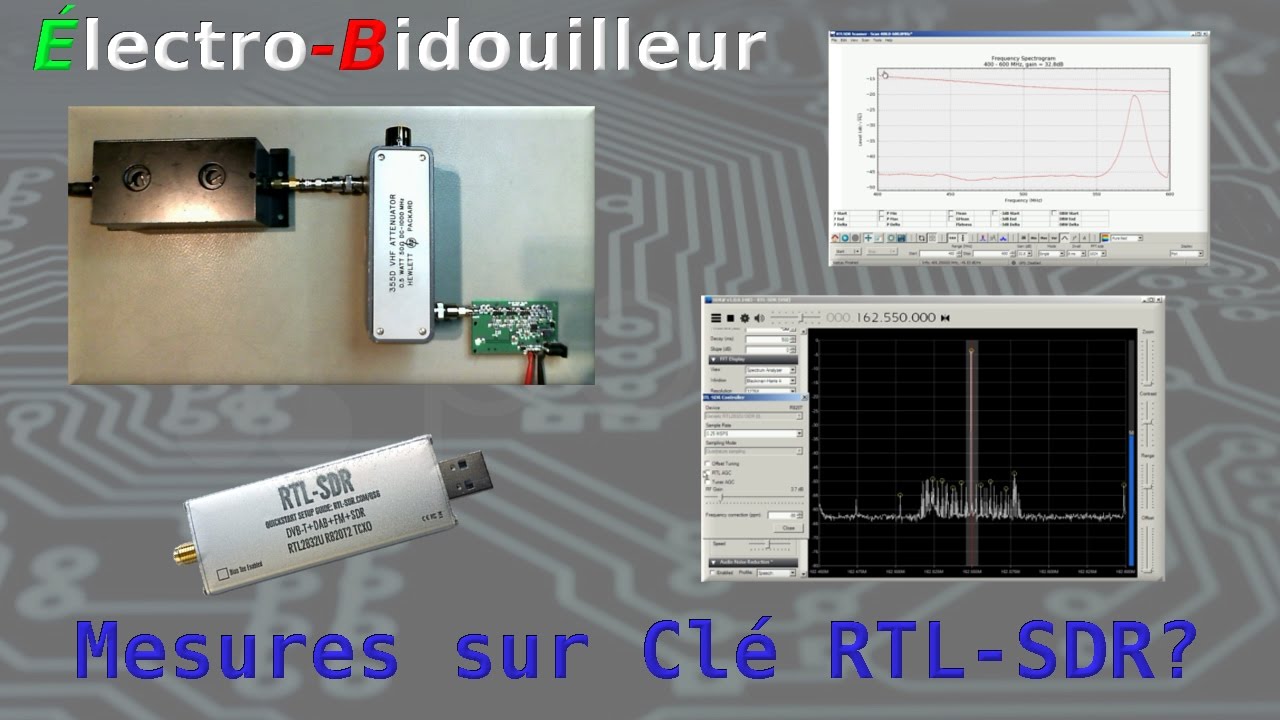 EB_#109 Des Mesures Possibles avec une Clé USB RTL-SDR? 
