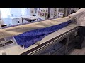 Urban Elementz -Longarm Quilting 101- Loading a quilt