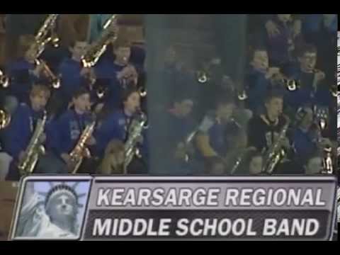 Kearsarge Regional Middle School Band - God Bless America - March 6, 2015