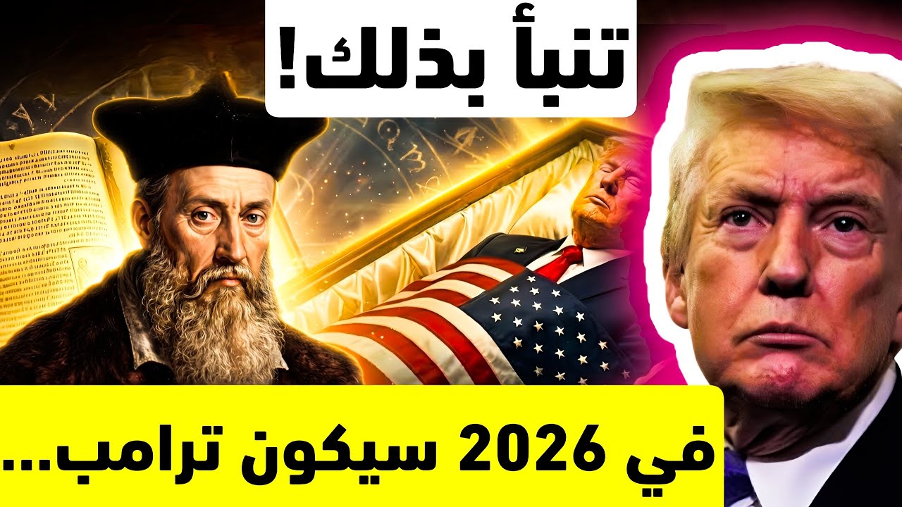 ٦ تنبؤات صادمة لنوستراداموس ستغير عام ٢٠٢٦ إلى الأبد