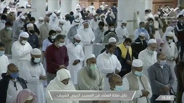عشاء الجمعة 24 جمادى الأولى 1442 هـ ما تيسر من سورة {الأعراف} الشيخ: أحمد الحذيفي