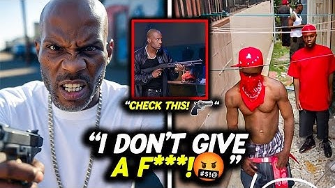 "DMX Confronts L.A. Crips: Shocking Moment They Tried to Force Him to Check In!"